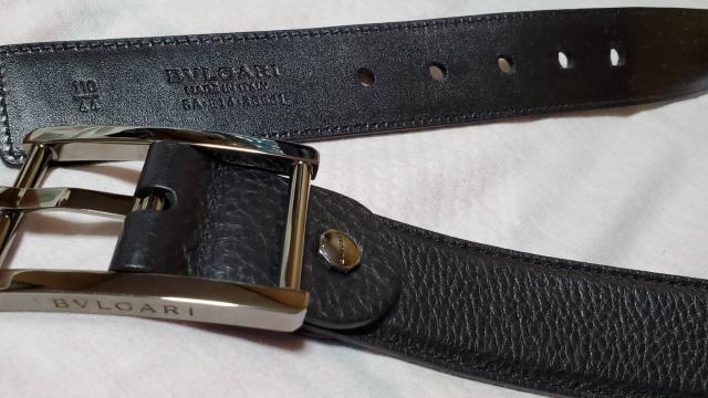 正規美 ブルガリ オクト レッタンゴロ クラシックスクエアバックルベルト 黒 113p 調節可 < ブランド  正規美 ブルガリ オクト レッタンゴロ クラシックスクエアバックルベルト 黒 113p 調節可 < ブランドの