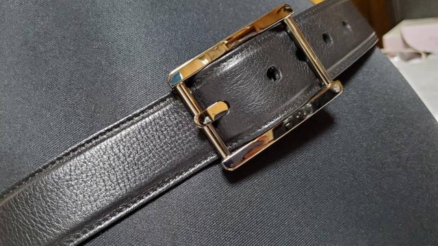 正規美 ブルガリ オクト レッタンゴロ クラシックスクエアバックルベルト 黒 113p 調節可 < ブランド  正規美 ブルガリ オクト レッタンゴロ クラシックスクエアバックルベルト 黒 113p 調節可 < ブランドの