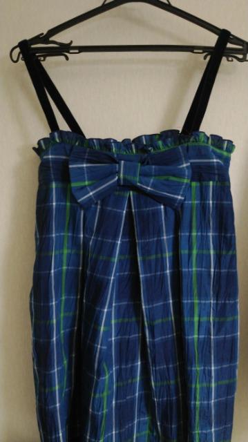 リボン付青紺緑チェックベビードールOP◆クラロリ姫系◆セット割 < ブランド リボン付青紺緑チェックベビードールOP◆クラロリ姫系◆セット割 < ブランドの