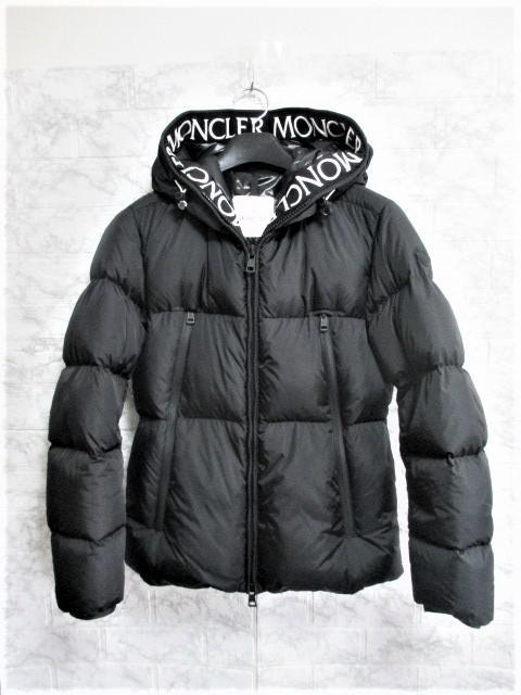☆MONCLER モンクレール ロゴ MONTCLA ダウンジャケット ダウン/1/黒☆美品☆国内正規品 < ブランド ☆MONCLER モンクレール ロゴ MONTCLA ダウンジャケット ダウン/1/黒☆美品☆国内正規品 < ブランドの