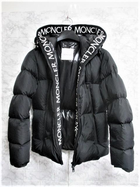 ☆MONCLER モンクレール ロゴ MONTCLA ダウンジャケット ダウン/1/黒☆美品☆国内正規品 < ブランド ☆MONCLER モンクレール ロゴ MONTCLA ダウンジャケット ダウン/1/黒☆美品☆国内正規品 < ブランドの