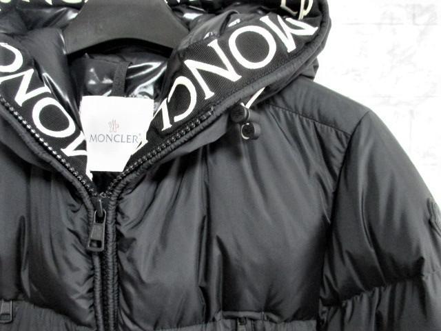 ☆MONCLER モンクレール ロゴ MONTCLA ダウンジャケット ダウン/1/黒☆美品☆国内正規品 < ブランド ☆MONCLER モンクレール ロゴ MONTCLA ダウンジャケット ダウン/1/黒☆美品☆国内正規品 < ブランドの