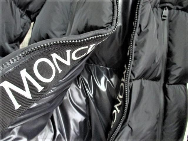 ☆MONCLER モンクレール ロゴ MONTCLA ダウンジャケット ダウン/1/黒☆美品☆国内正規品 < ブランド ☆MONCLER モンクレール ロゴ MONTCLA ダウンジャケット ダウン/1/黒☆美品☆国内正規品 < ブランドの
