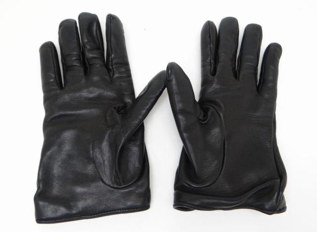 GUCCI グッチ 紋章 クレスト レザー グローブ 手袋 #8 1/2 ブラック<USED>【送料無料】 < ブランド GUCCI グッチ 紋章 クレスト レザー グローブ 手袋 #8 1/2 ブラック<USED>【送料無料】 < ブランドの