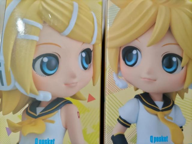 Q posket ボーカロイド 鏡音リン 鏡音レン VOCALOID ボカロ Aカラーセット < ホビー  Q posket ボーカロイド 鏡音リン 鏡音レン VOCALOID ボカロ Aカラーセット < ホビーの