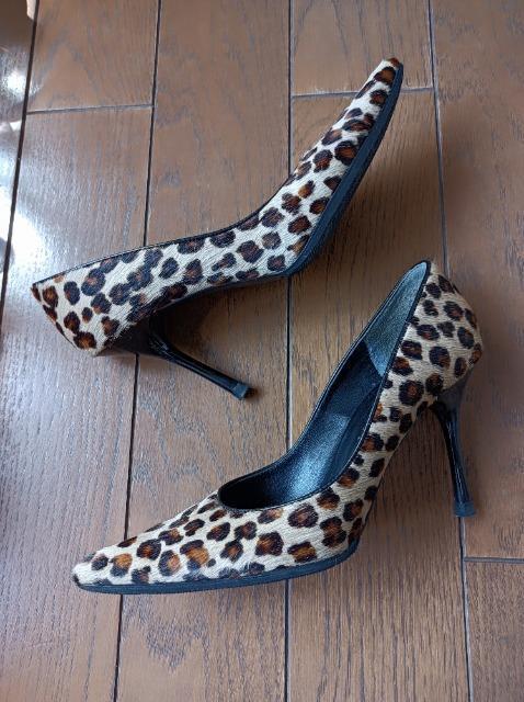 DIANA★ヒョウ柄ハイヒールパンプス★カッコイイ★素敵★ダイアナ★ < 女性ファッション DIANA★ヒョウ柄ハイヒールパンプス★カッコイイ★素敵★ダイアナ★ < 女性ファッションの