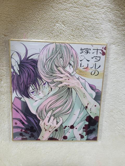 ホタルの嫁入り×カラオケの鉄人 進平×紗都子 ミニ色紙 < アニメ/コミック/キャラクター  ホタルの嫁入り×カラオケの鉄人 進平×紗都子 ミニ色紙  < アニメ/コミック/キャラクターの