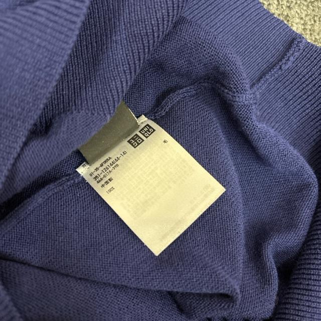 即決 UNIQLO ユニクロ エクストラファインメリノVネックセーター < ブランド  即決 UNIQLO ユニクロ エクストラファインメリノVネックセーター < ブランドの