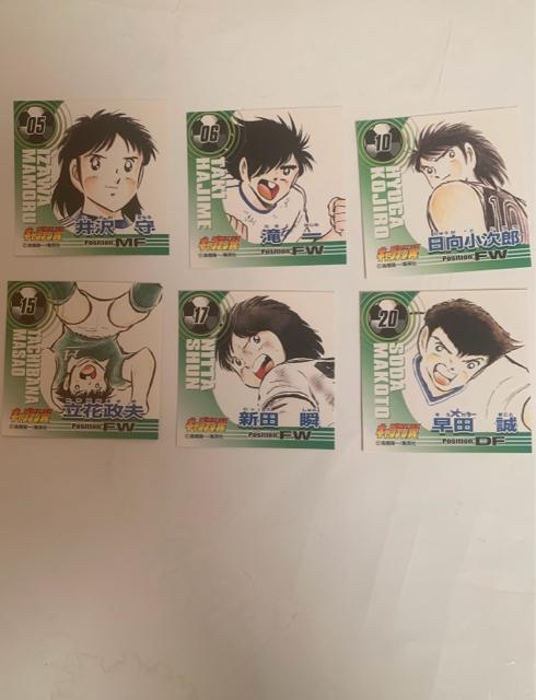 キャプテン翼 選手名鑑シール 6枚セット < アニメ/コミック/キャラクター キャプテン翼 選手名鑑シール 6枚セット < アニメ/コミック/キャラクターの