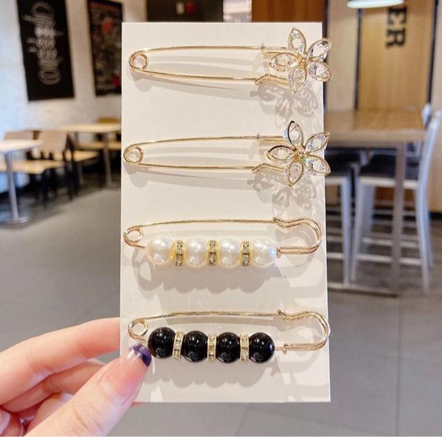 4個セット スロットピンセット ジュエリーキット レディースカーディガン カーディガン スモールピンバックル ドレスピン < 女性アクセサリー/時計 4個セット スロットピンセット ジュエリーキット レディースカーディガン カーディガン スモールピンバックル ドレスピン < 女性アクセサリー/時計の