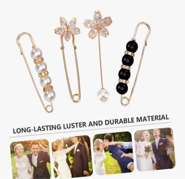 4個セット スロットピンセット ジュエリーキット レディースカーディガン カーディガン スモールピンバックル ドレスピン < 女性アクセサリー/時計 4個セット スロットピンセット ジュエリーキット レディースカーディガン カーディガン スモールピンバックル ドレスピン < 女性アクセサリー/時計の