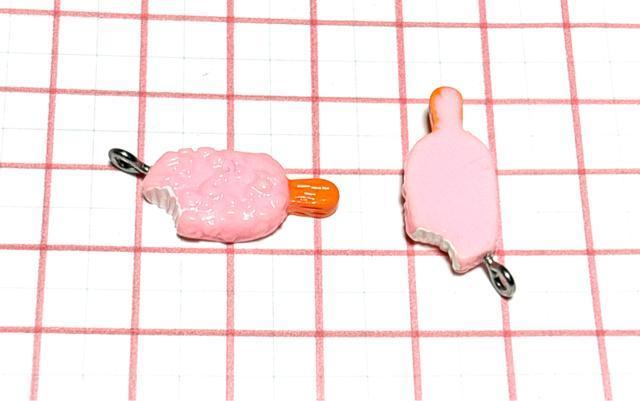 603 いちご味のアイスクリーム 2個 樹脂チャーム アクセサリーパーツ デザート おやつ < ペット/手芸/園芸 603 いちご味のアイスクリーム 2個 樹脂チャーム アクセサリーパーツ デザート おやつ < ペット/手芸/園芸の
