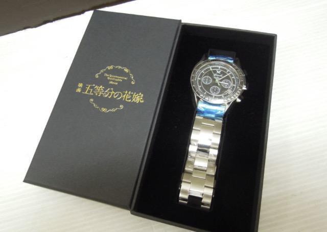 五等分の花嫁 250個限定 天然ダイヤモンド入りクロノグラフウォッチ < アニメ/コミック/キャラクター 五等分の花嫁 250個限定 天然ダイヤモンド入りクロノグラフウォッチ < アニメ/コミック/キャラクターの