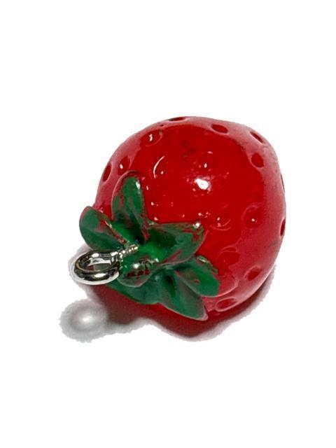 大きめ立体の苺 1056 樹脂チャーム アクセサリーパーツ 果物 フルーツ < ペット/手芸/園芸 大きめ立体の苺 1056 樹脂チャーム アクセサリーパーツ 果物 フルーツ < ペット/手芸/園芸の