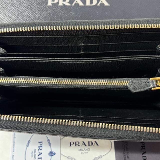 プラダ PRADA 財布 長財布 サフィアーノ シャイン ラウンドファスナー レディース < ブランド プラダ PRADA 財布 長財布 サフィアーノ シャイン ラウンドファスナー レディース < ブランドの