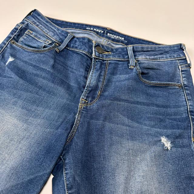 �yOLD NATY�z���f�B�[�X �_���[�W���H �X�g���b�`�f�j�� M/L �� �u�����h�� 