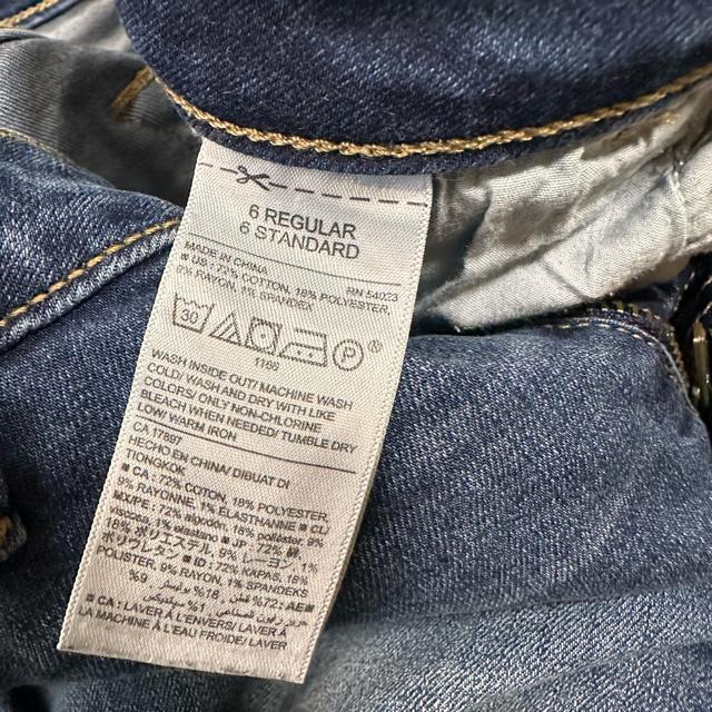 �yOLD NATY�z���f�B�[�X �_���[�W���H �X�g���b�`�f�j�� M/L �� �u�����h�� 