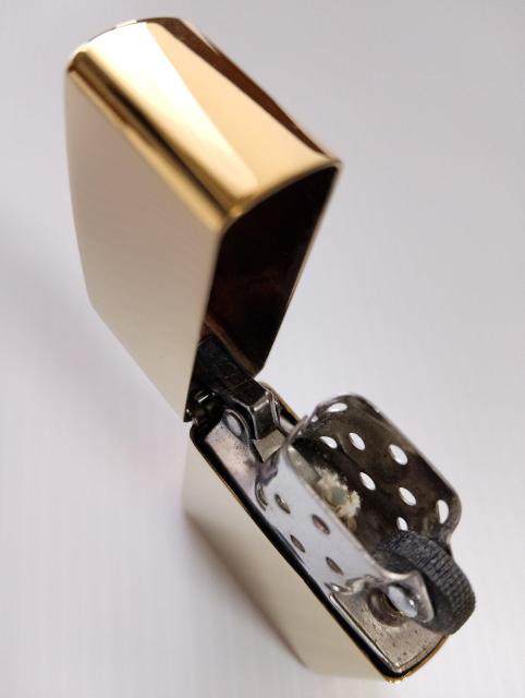 ZIPPO Style�@�I�C�����C�^�[�@���ʃS�[���h �� �j���t�@�b�V������ 