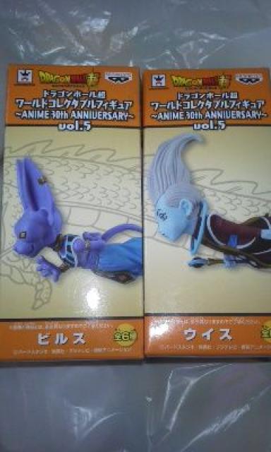 ドラゴンボール超 ワールドコレクタブルフィギュア ビルス様 ウィスさん < アニメ/コミック/キャラクター  ドラゴンボール超 ワールドコレクタブルフィギュア ビルス様 ウィスさん  < アニメ/コミック/キャラクターの