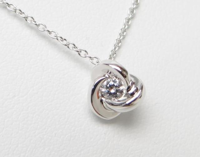 ポンテヴェキオ K18 1Pダイヤ0.07ct プチネックレス ペンダント<USED>【送料無料】 < 女性アクセサリー/時計 ポンテヴェキオ K18 1Pダイヤ0.07ct プチネックレス ペンダント<USED>【送料無料】 < 女性アクセサリー/時計の