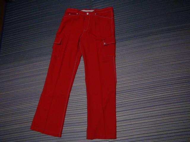 FLAT GOLFのパンツ(赤)M!。 < 男性ファッション  FLAT GOLFのパンツ(赤)M!。  < 男性ファッションの