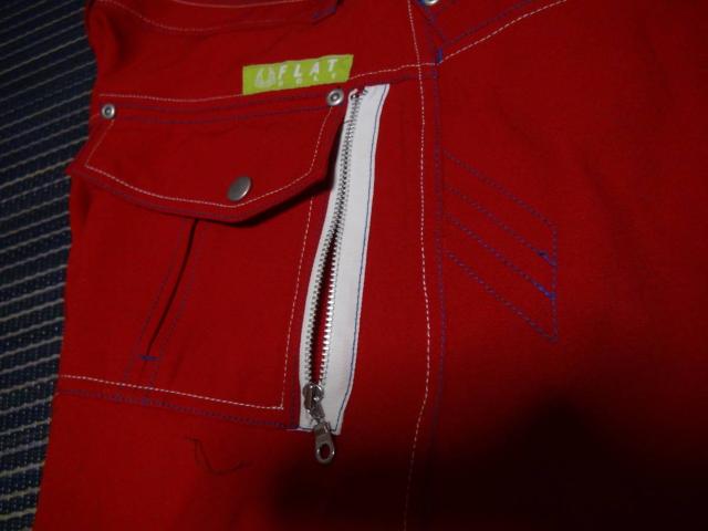 FLAT GOLFのパンツ(赤)M!。 < 男性ファッション  FLAT GOLFのパンツ(赤)M!。 < 男性ファッションの