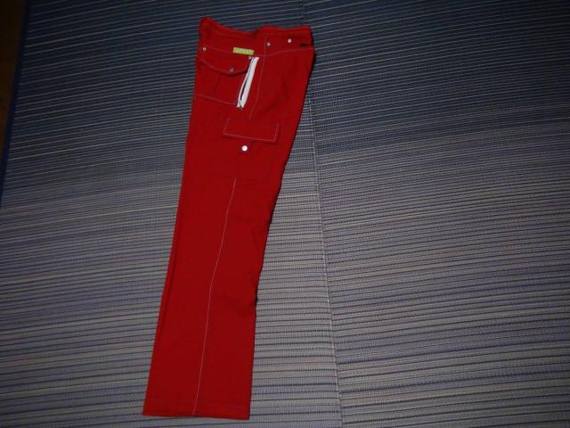 FLAT GOLFのパンツ(赤)M!。 < 男性ファッション  FLAT GOLFのパンツ(赤)M!。 < 男性ファッションの