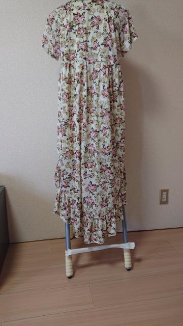 大きいサイズ花柄アシメワンピースLL、3LさんもOK < 女性ファッション  大きいサイズ花柄アシメワンピースLL、3LさんもOK < 女性ファッションの