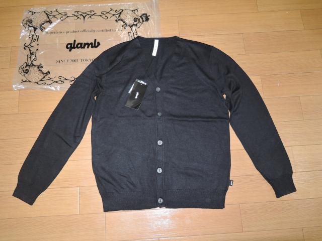 新品Glambグラム薄手カーディガン 1黒コットンニット定価27500円 < ブランド 新品Glambグラム薄手カーディガン 1黒コットンニット定価27500円 < ブランドの