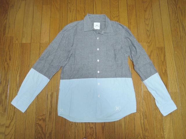 uniform experiment ツートン シャンブレーシャツ 1 灰水色系 ユニフォームエクスペリメント SOPHNET. < ブランド  uniform experiment ツートン シャンブレーシャツ 1 灰水色系 ユニフォームエクスペリメント SOPHNET.  < ブランドの