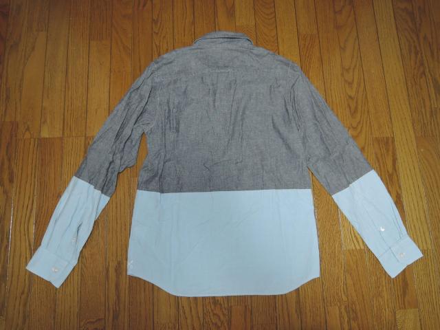 uniform experiment ツートン シャンブレーシャツ 1 灰水色系 ユニフォームエクスペリメント SOPHNET. < ブランド  uniform experiment ツートン シャンブレーシャツ 1 灰水色系 ユニフォームエクスペリメント SOPHNET. < ブランドの