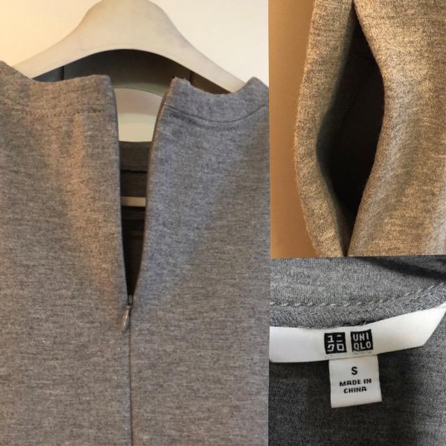 特価★極美品ワンピースグレーシンプルオシャレお上品ポケット付き体型カバー大活躍素敵 < 女性ファッション  特価★極美品ワンピースグレーシンプルオシャレお上品ポケット付き体型カバー大活躍素敵 < 女性ファッションの