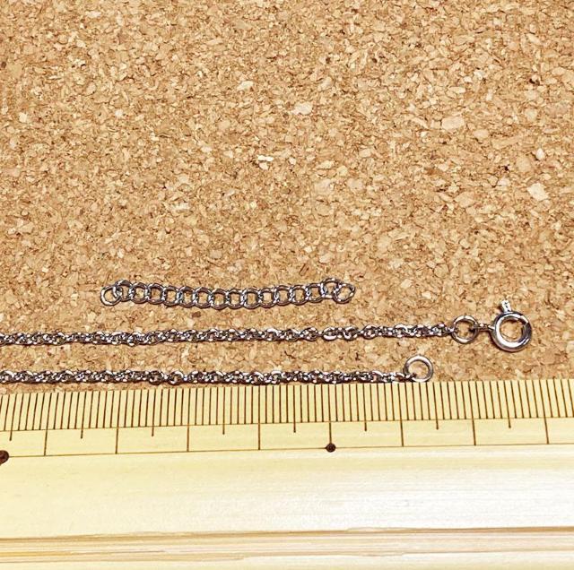 サージカルステンレス51pネックレスチェーン+アジャスター3本セット < ペット/手芸/園芸 サージカルステンレス51pネックレスチェーン+アジャスター3本セット < ペット/手芸/園芸の