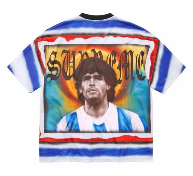 Supreme Maradona Soccer Jersey Multi  uh 