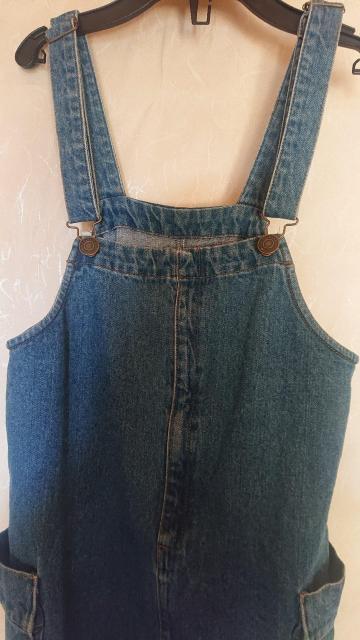 【定価5,500円】andme アンドミー デニムサロペットスカート サックスブルー Mサイズ ジャンスカ オーバーオール < 女性ファッション  【定価5,500円】andme アンドミー デニムサロペットスカート サックスブルー Mサイズ ジャンスカ オーバーオール < 女性ファッションの