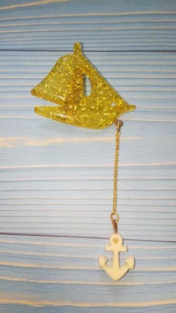 昭和レトロビンテージセボンスター風船錨碇ブローチアンティーク < 女性アクセサリー/時計  昭和レトロビンテージセボンスター風船錨碇ブローチアンティーク  < 女性アクセサリー/時計の