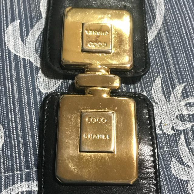 激レア 正規品 シャネル パヒュームボトルデザイン ベルト レザー ゴールド < ブランド 激レア 正規品 シャネル パヒュームボトルデザイン ベルト レザー ゴールド < ブランドの