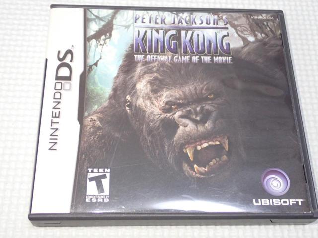 DSPETER JACKSON'S KING KONG THE OFFICIAL GAME OF THE MOVIE   Q[{/\tg 
