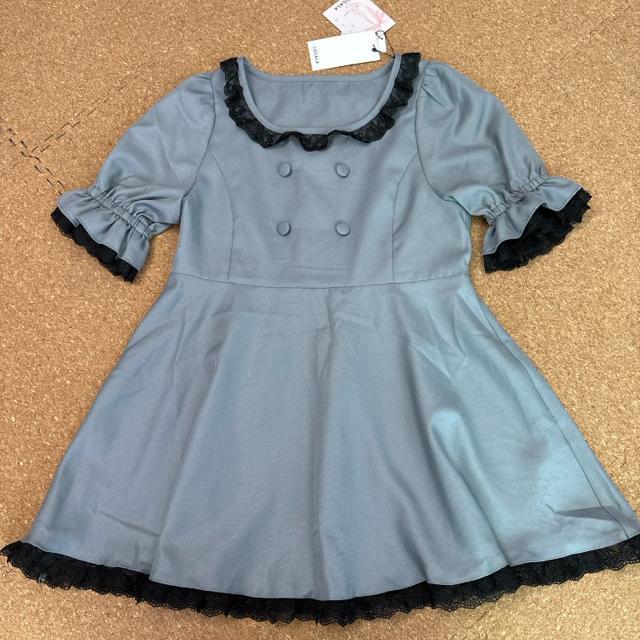 新品未使用タグ付きMサイズ ワンピース ロリータ hiroyo LULALA < 女性ファッション  新品未使用タグ付きMサイズ ワンピース ロリータ hiroyo LULALA < 女性ファッションの