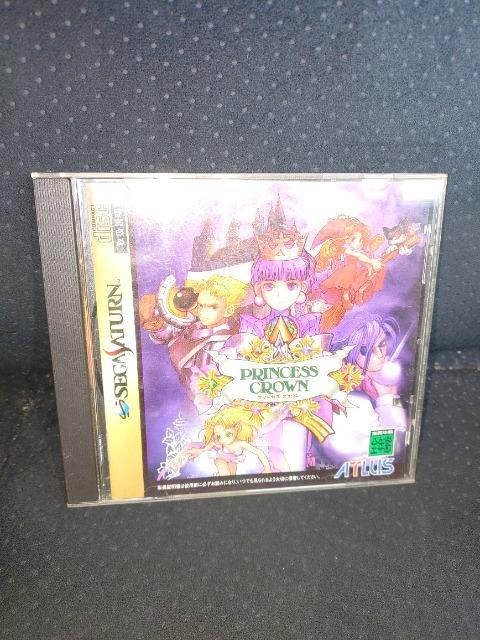 SEGA SATURN\tg  vZX@NE@PRINCESS CROWN@ATLUS@AgX   Q[{/\tg 