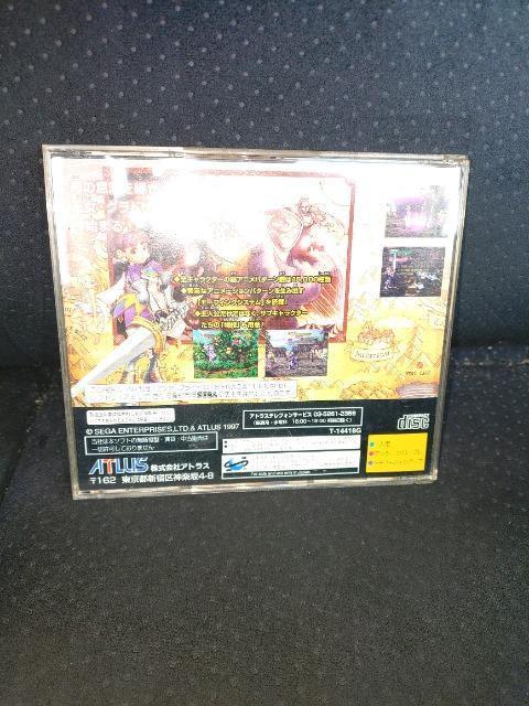 SEGA SATURN\tg  vZX@NE@PRINCESS CROWN@ATLUS@AgX  Q[{/\tg 