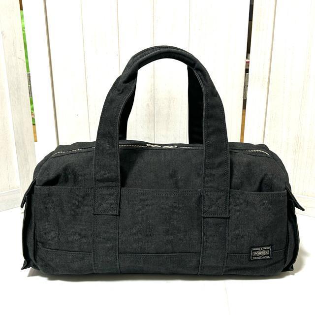 美品 PORTER ポーター SMOKY スモーキー ボストンバッグ < ブランド 美品 PORTER ポーター SMOKY スモーキー ボストンバッグ < ブランドの