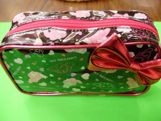 マイメロ スパンコールスクエアポーチBK < おもちゃ  マイメロ スパンコールスクエアポーチBK < おもちゃの