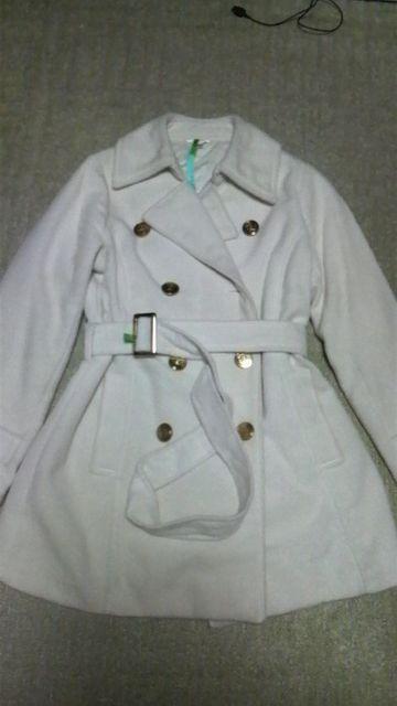 ミリタリー /ホワイト/ コート/ 難あり < 女性ファッション  ミリタリー /ホワイト/ コート/ 難あり  < 女性ファッションの