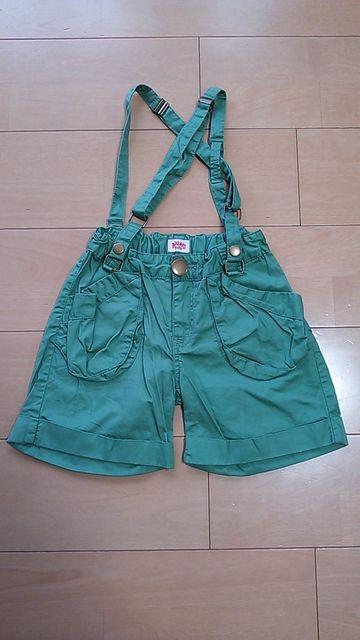 中古サスペンダー付カーゴパンツ110緑ANAPアナップ < ブランド 中古サスペンダー付カーゴパンツ110緑ANAPアナップ < ブランドの