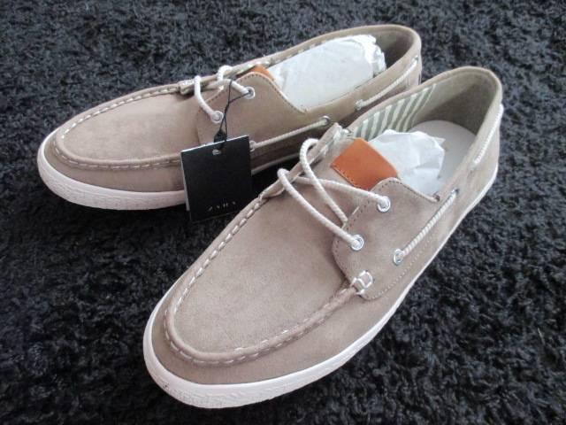 ☆ZARA/ザラ デッキシューズ/スリッポン/メンズ/27.5cm☆新品 < ブランド  ☆ZARA/ザラ デッキシューズ/スリッポン/メンズ/27.5cm☆新品  < ブランドの