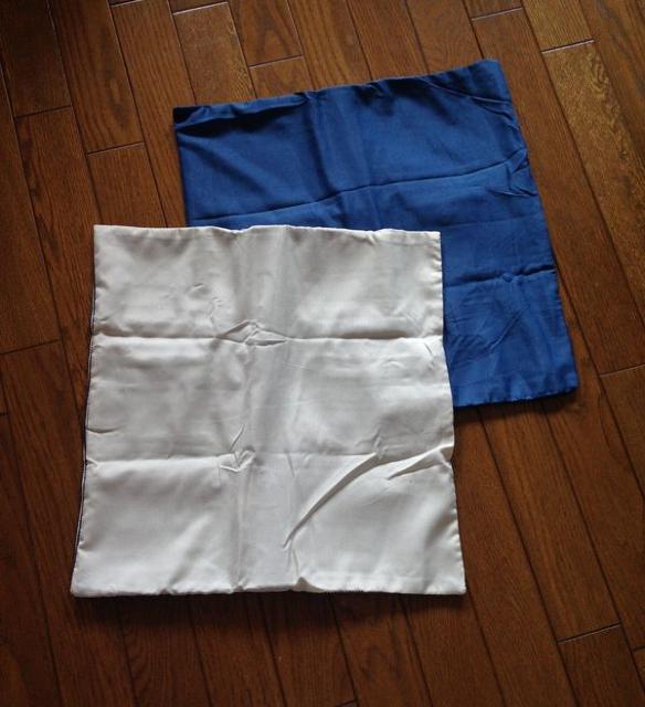 新品■2枚セット デニム ポケット ボーダー クッションカバー < インテリア/ライフ  新品■2枚セット デニム ポケット ボーダー クッションカバー < インテリア/ライフの