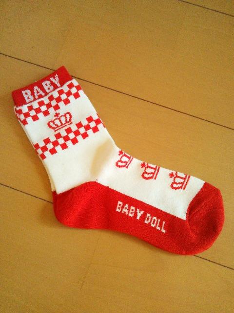 新品靴下/赤19〜21pベビドBABYDOLLベビードール < ブランド  新品靴下/赤19〜21pベビドBABYDOLLベビードール  < ブランドの