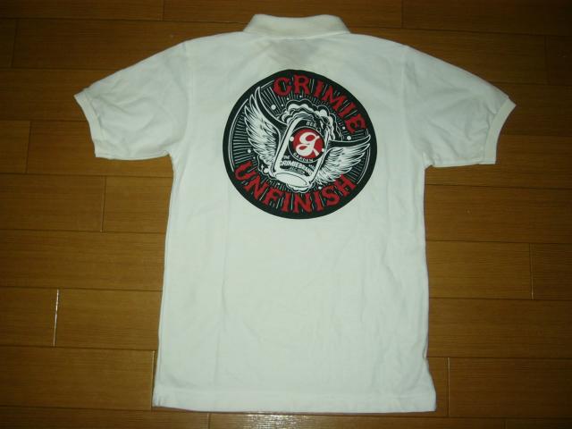 クライミー CRIMIE ポロシャツ S 白 サークルロゴ UNFINISH < ブランド クライミー CRIMIE ポロシャツ S 白 サークルロゴ UNFINISH < ブランドの