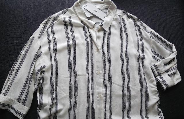 LL★JINTY★麻混ストライプロングシャツワンピース★大きいサイズ < 女性ファッション  LL★JINTY★麻混ストライプロングシャツワンピース★大きいサイズ < 女性ファッションの